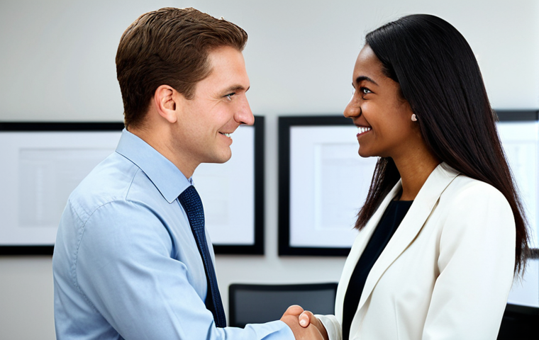 출구 전략과 기업 이미지의 상관관계 - Team Collaboration During Transition**

"A diverse team of business professionals in modest, contemp...