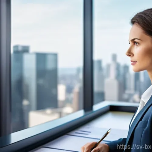 장기적인 성공을 위한 출구 전략 계획 - **Prompt 1: Strategic Planning and Foresight**
    "A confident and visionary female entrepreneur in...